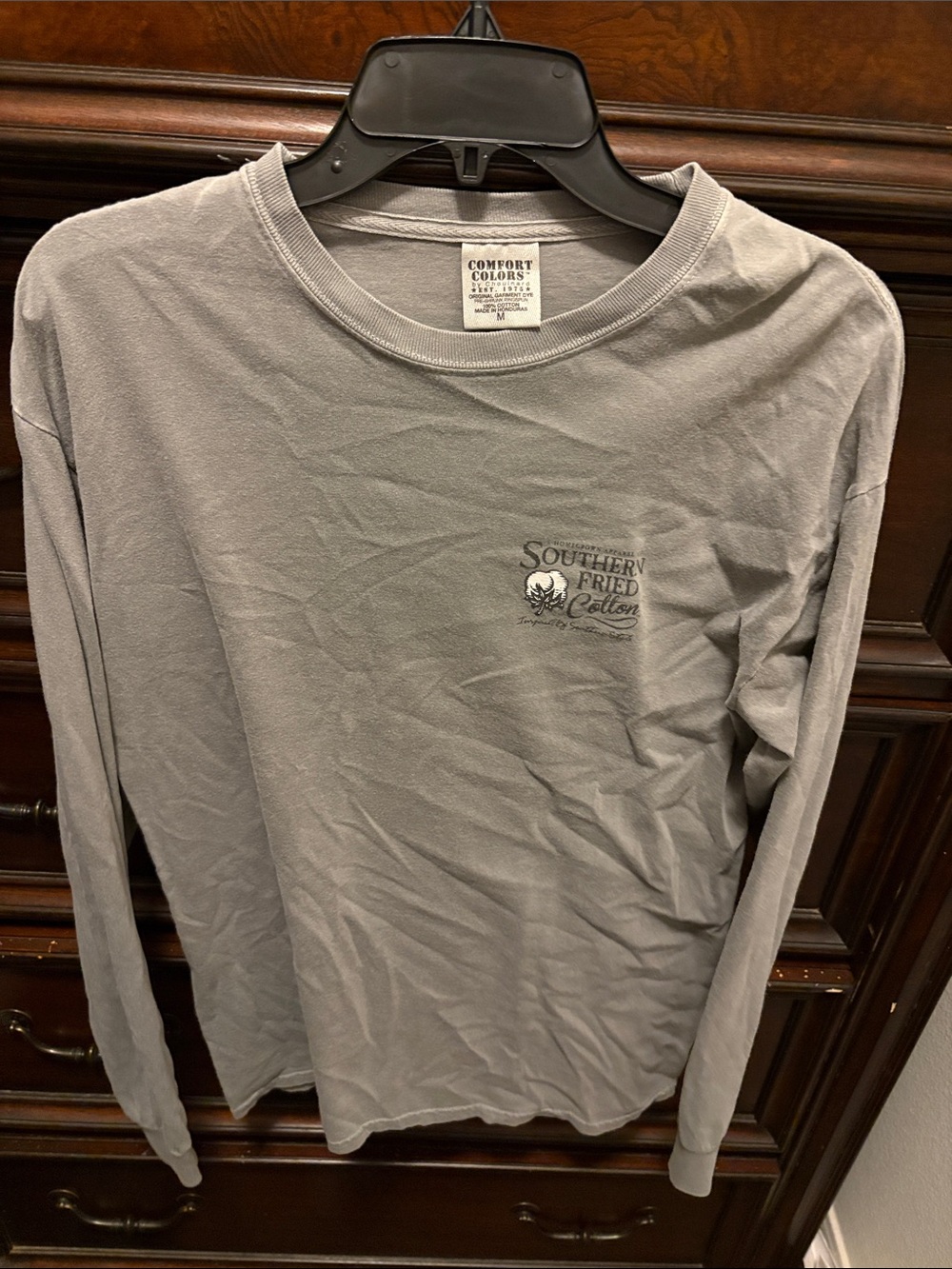 Southern Fried Cotton- Don’t Tread on Me Long sleeve- Medium